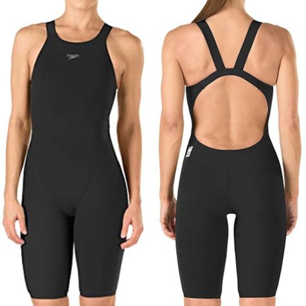 NEW Speedo Fastskin LZR Racer Pro Recordbreaker Comfort Strap Kneeskin Swim Suit